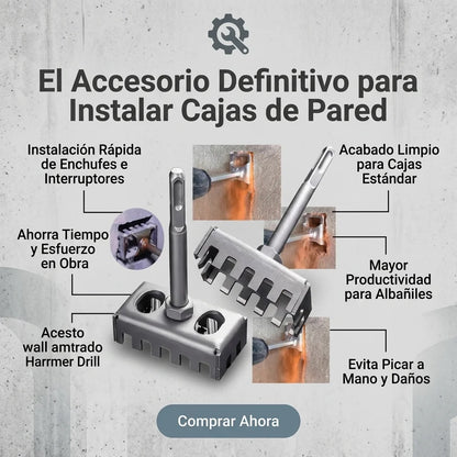CINCEL DE CAJA DE PARED