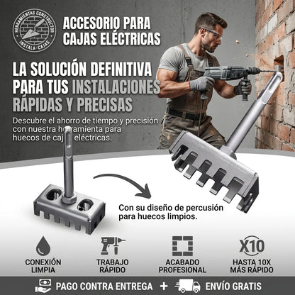 CINCEL DE CAJA DE PARED