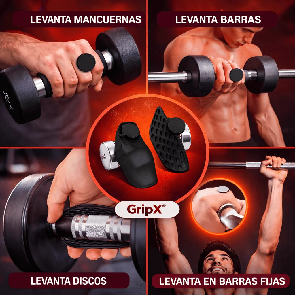 GRIPX® PROTECTOR DE MANOS ANTIDESLIZANTE PARA GYM