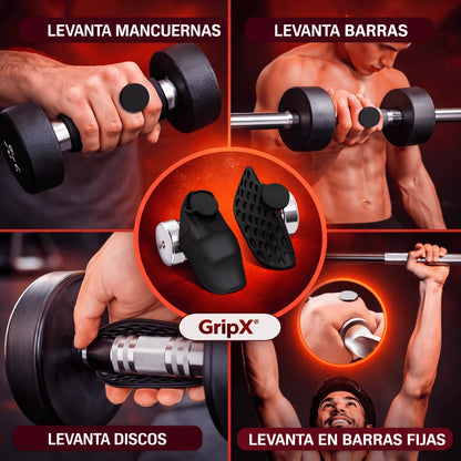GRIPX® PROTECTOR DE MANOS ANTIDESLIZANTE PARA GYM
